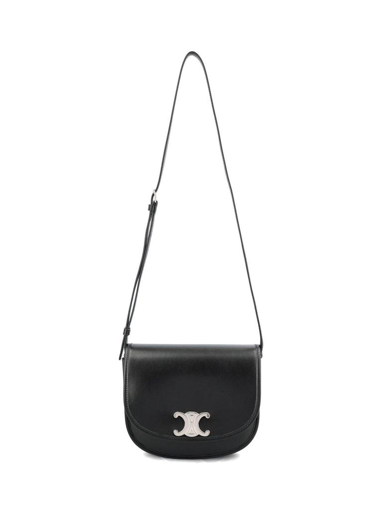 CELINE｜SHOULDER BAGS (MEDIUM BESACE TRIOMPHE IN SUPPLE Celine Medium Besace Triomphe Shoulder Bag - Shoulder Bags