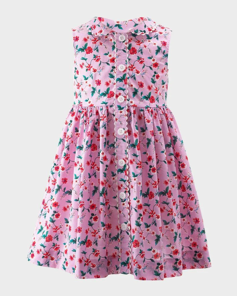 Rachel Riley Girl's Botanical Button-Front Dress, Size 2-10 1