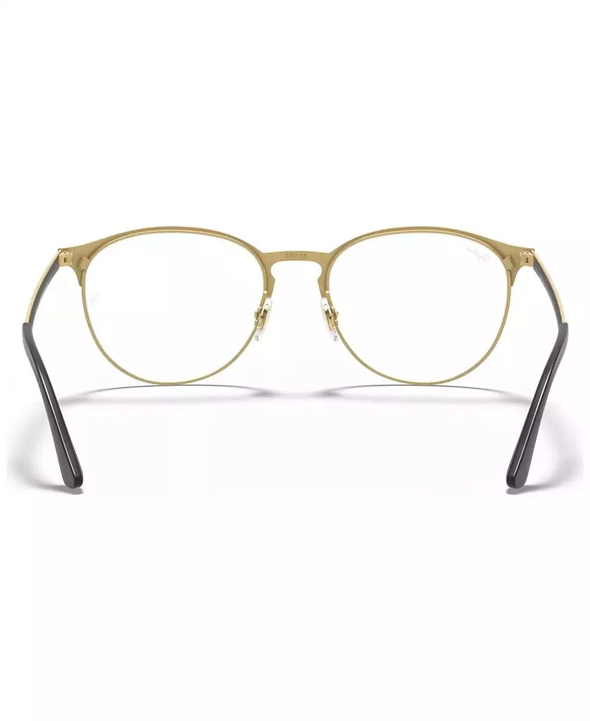Ray-Ban RB6375 OPTICS Unisex Round Eyeglasses 4