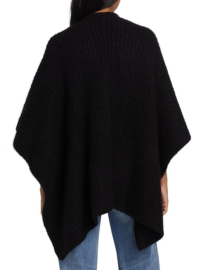 Sofia Cashmere Cashmere-Silk Chunky Knit Cape 5