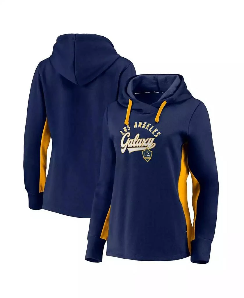 Fanatics Women's Navy LA Galaxy Pullover Hoodie 1