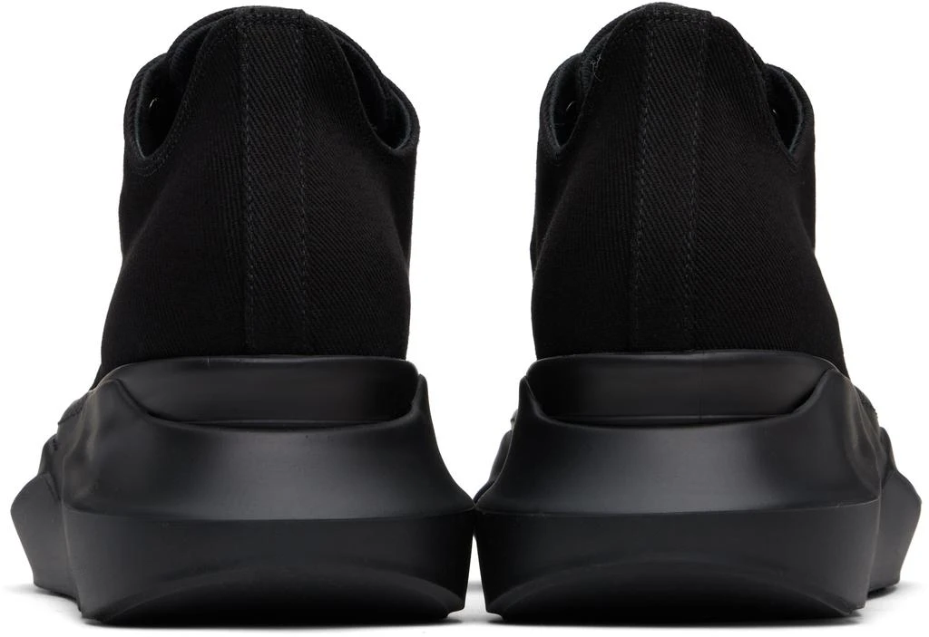 Rick Owens Black Hollywood Abstract Low Sneaks Sneakers 2