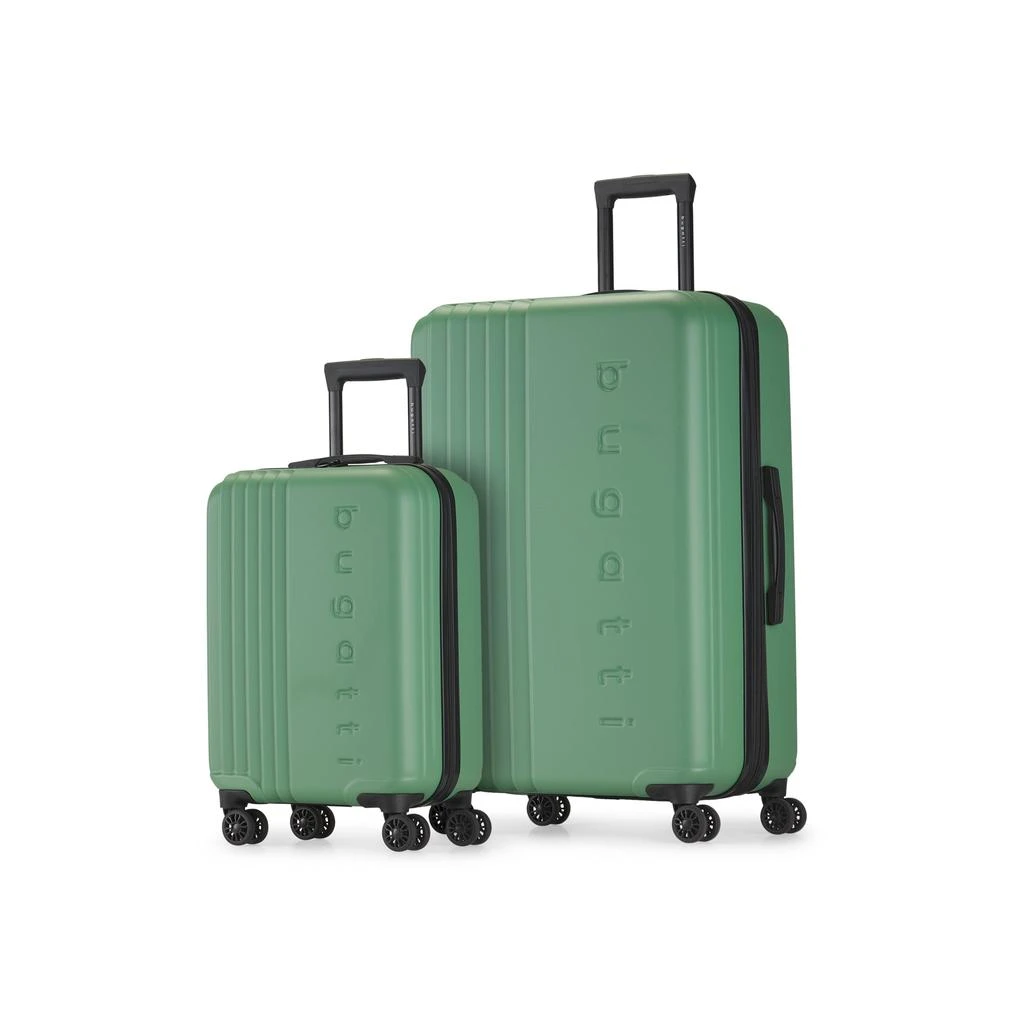 Bugatti - The Classic 2 Piece Hardside Luggage Set with Expansion 1