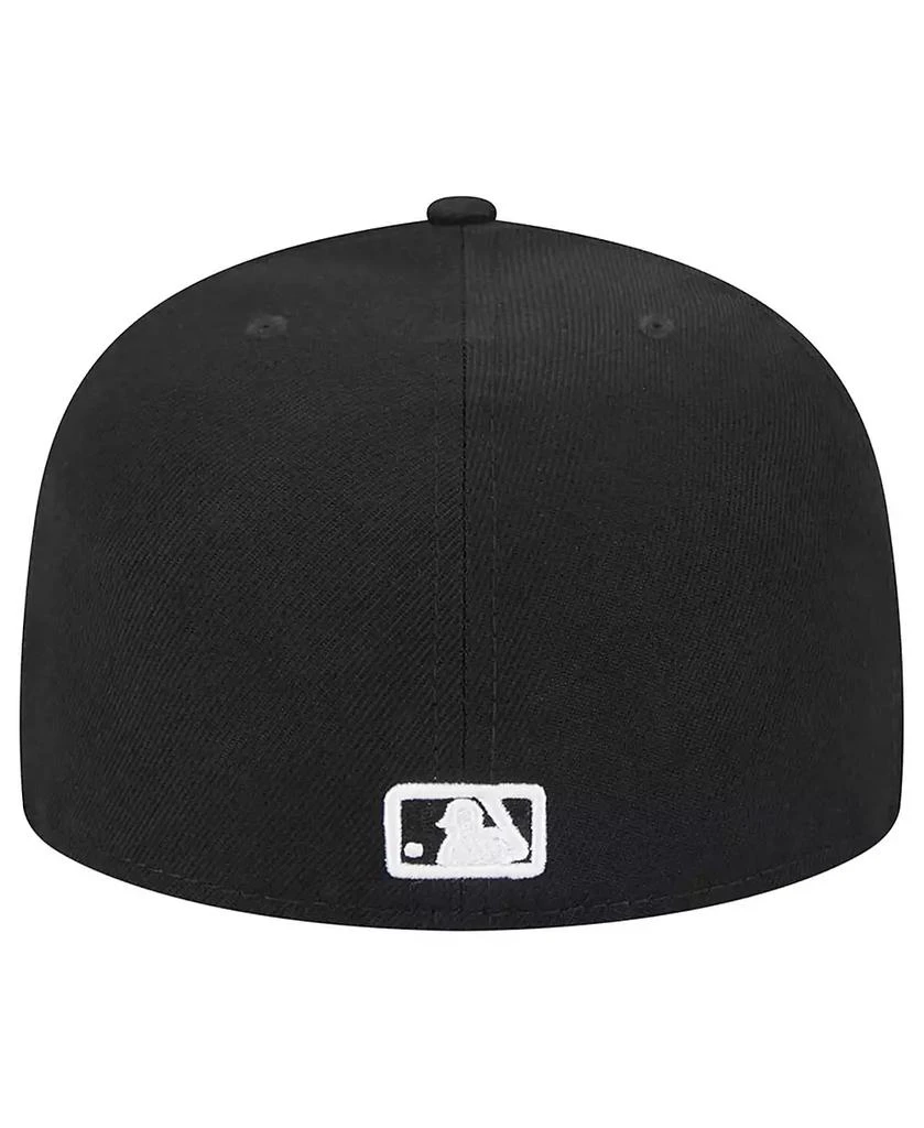 New Era Men's Black Florida Marlins Jersey 59FIFTY Fitted Hat 2