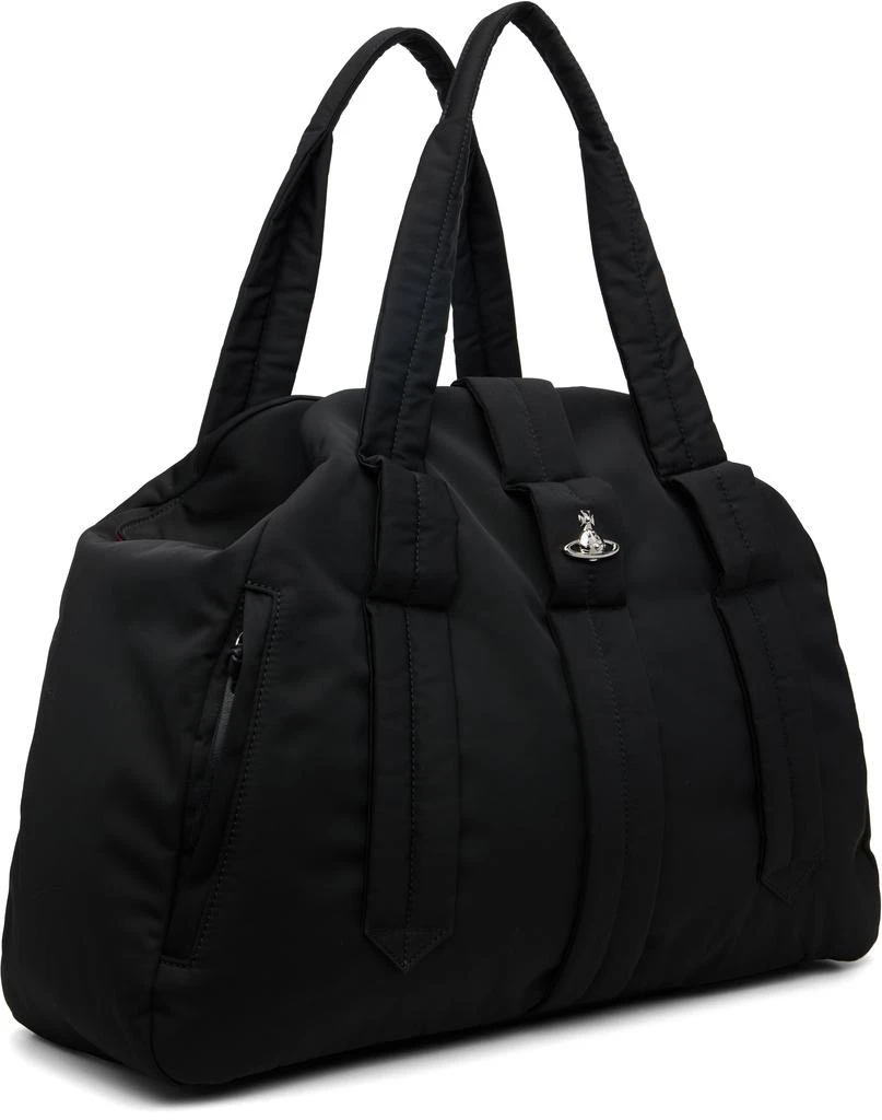 Vivienne Westwood Black Utility Drill Sidney Weekender Duffle Bag 2