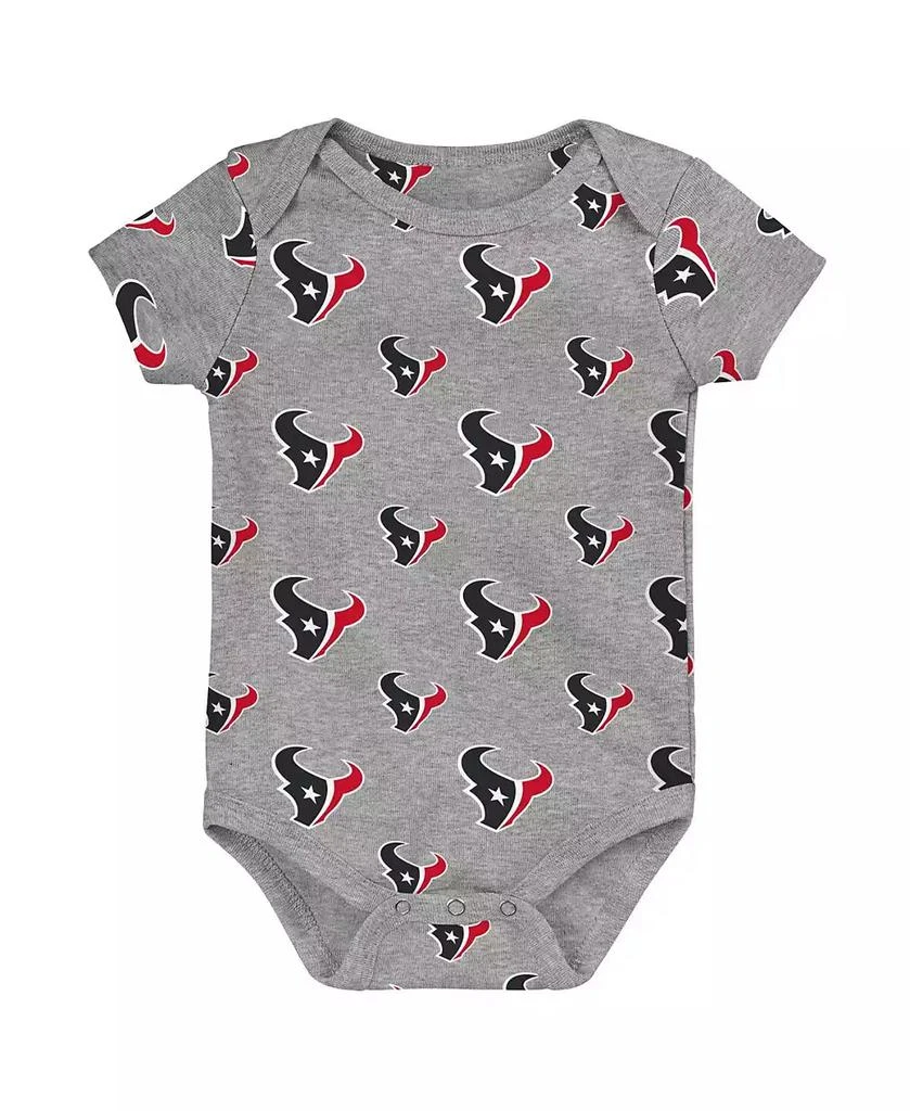 Outerstuff Newborn 3-Piece Houston Texans Little Tike Bodysuit Set 2
