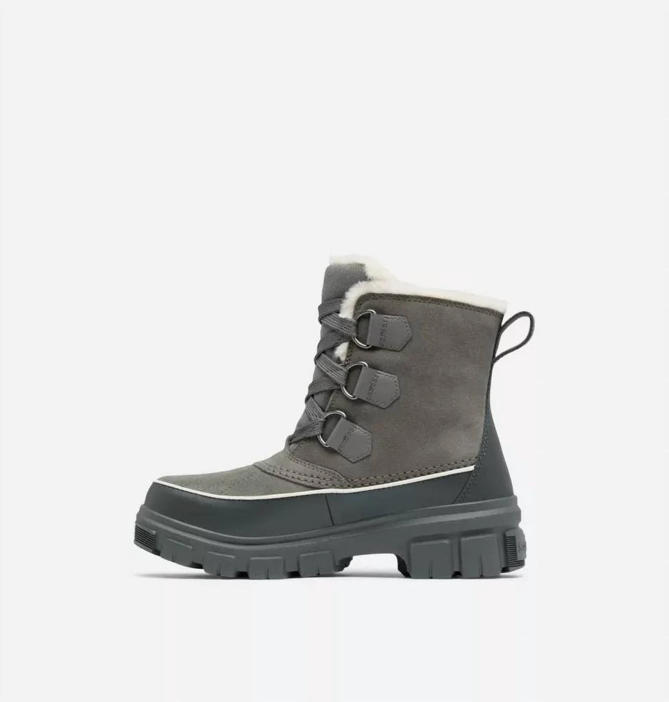 SOREL Women's Tivoli V Boots In Quarry / Grill 3