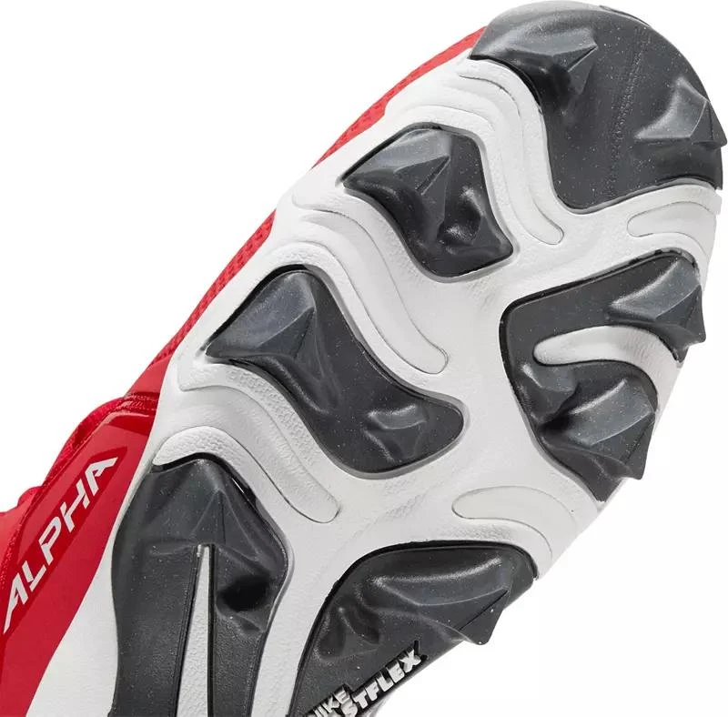 NIKE Nike Men's Alpha Menace 3 Shark Mid Football Cleats 8