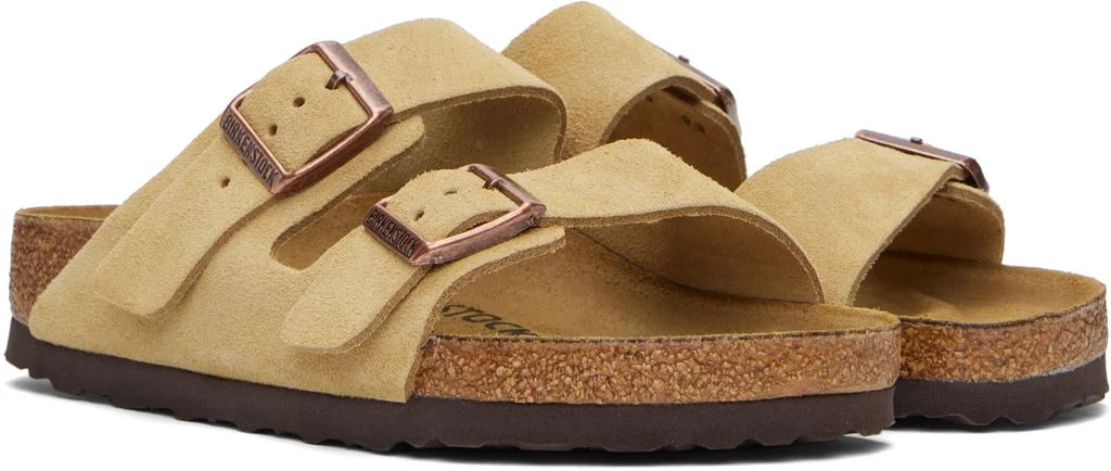 Birkenstock Beige Regular Arizona Sandals 4