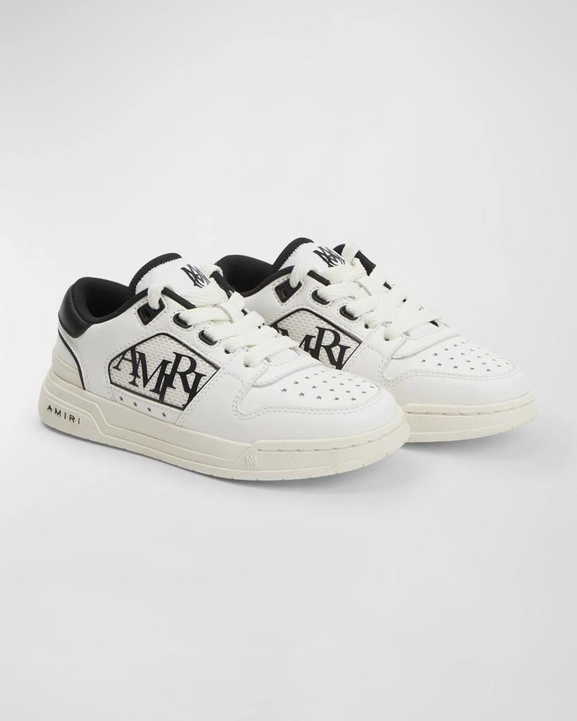 AMIRI Kid's Bicolor Leather Low-Top Sneakers, Toddlers/Kids 1