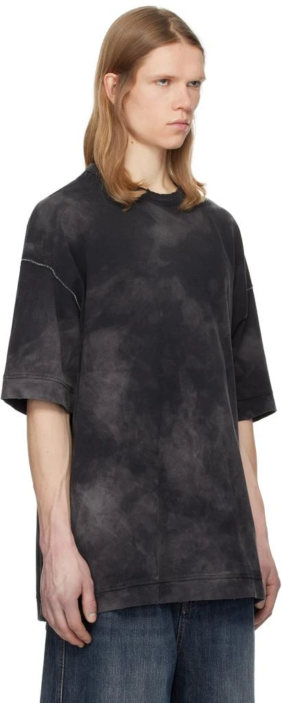 Juun.J Black New Dyeing Over Fit T-shirt 2