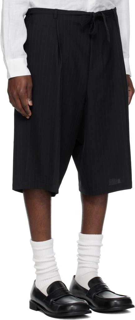 SOSHIOTSUKI Navy Wool Judo Shorts 2