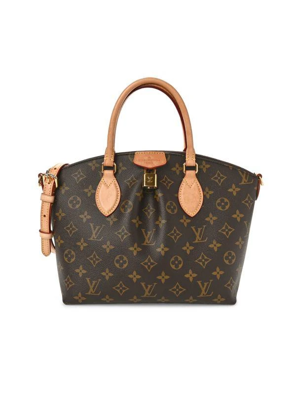 Louis Vuitton Monogram Coated Canvas Two Way Top Handle Bag 1