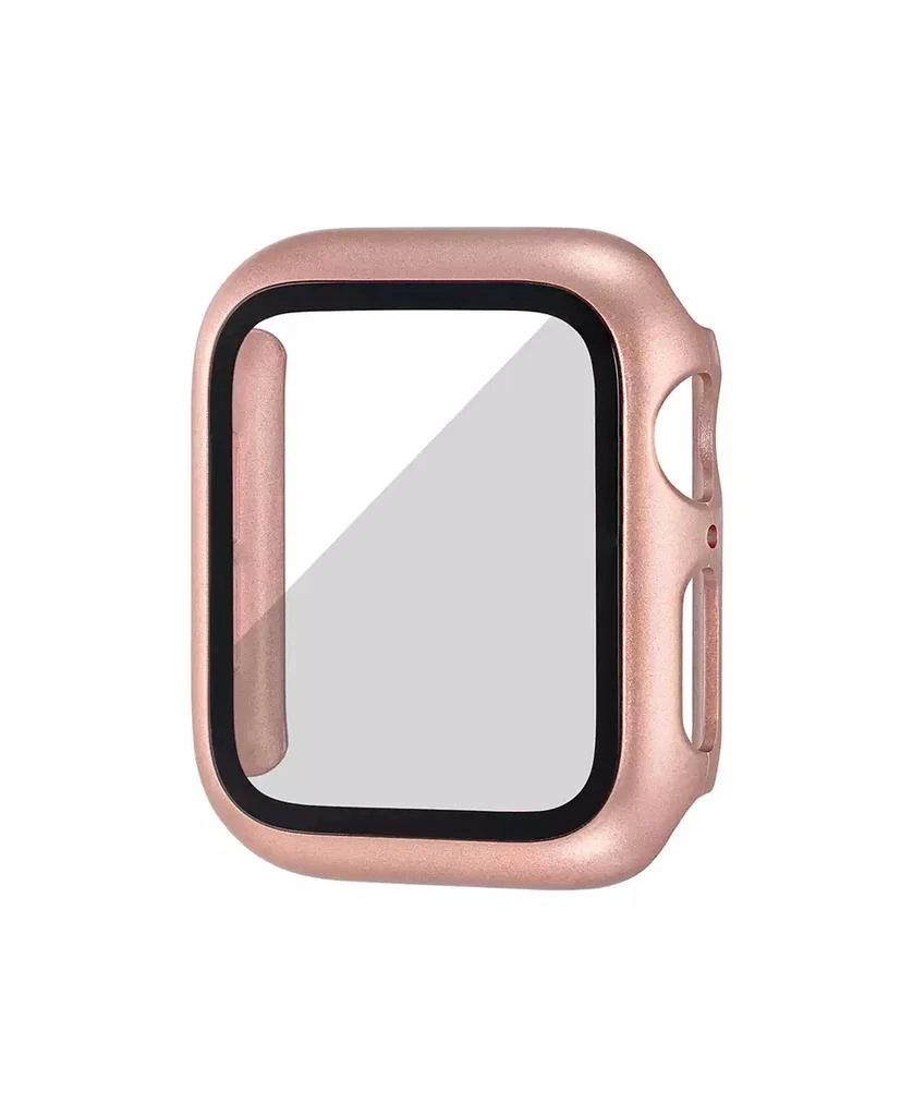 WITHit Rose Gold-Tone Protective Glass with Integrated Protective Case designed for 45mm Apple Watch® 1