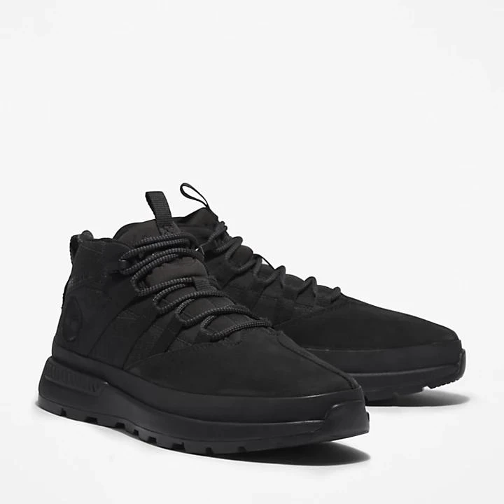 Timberland Euro Trekker Trainer for Men in Monochrome Black 4