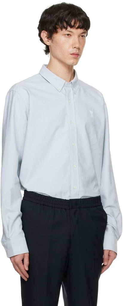 AMI Blue Classic Fit Shirt 2