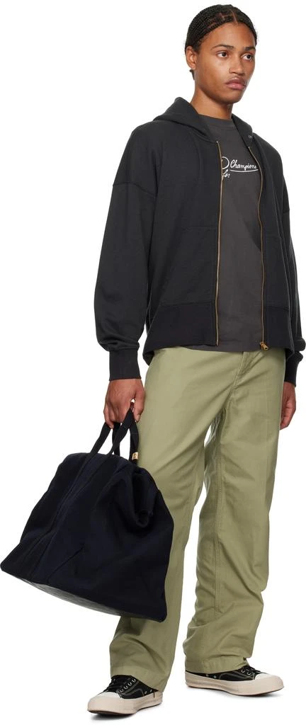 VisVim Green Field Chino Trousers 4