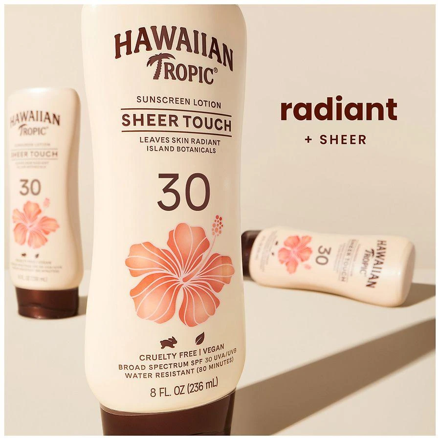 Hawaiian Tropic Sheer Touch Ultra Radiance Lotion Sunscreen Broad Spectrum SPF 30 3
