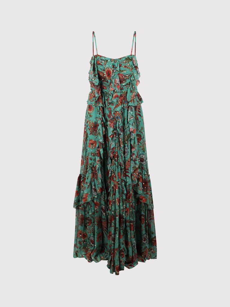 Ulla Johnson Colette Iris-print Maxi Dress