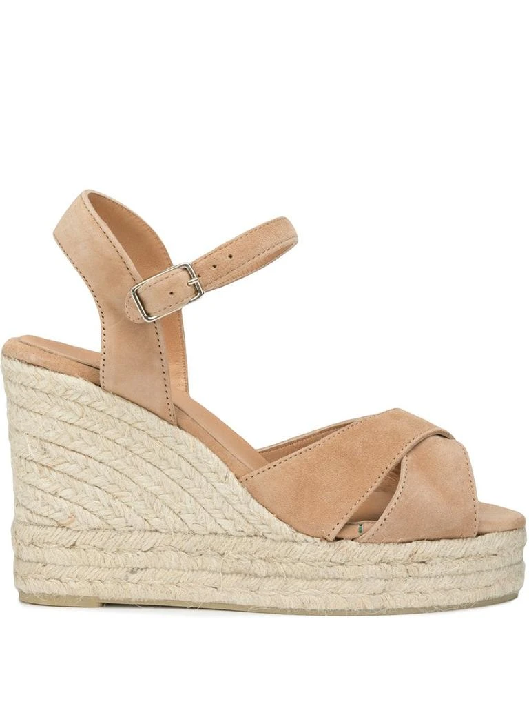 CASTAÑER BLAUDELL SUEDE LEATHER ESPADRILLES 1