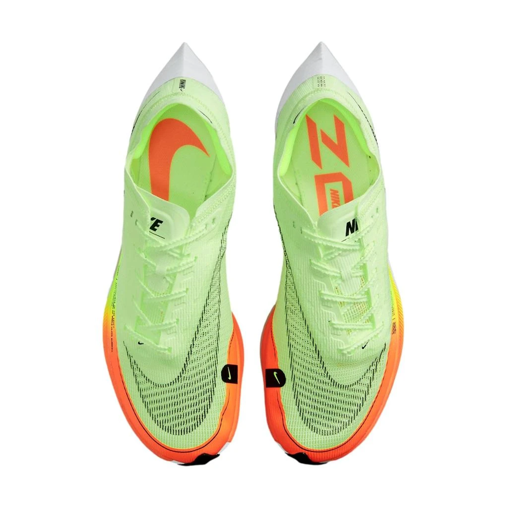 NIKE ZoomX Vaporfly Next% 2 Barely Volt / Black - Hyper Orange  CU4111-700 Men
s 2