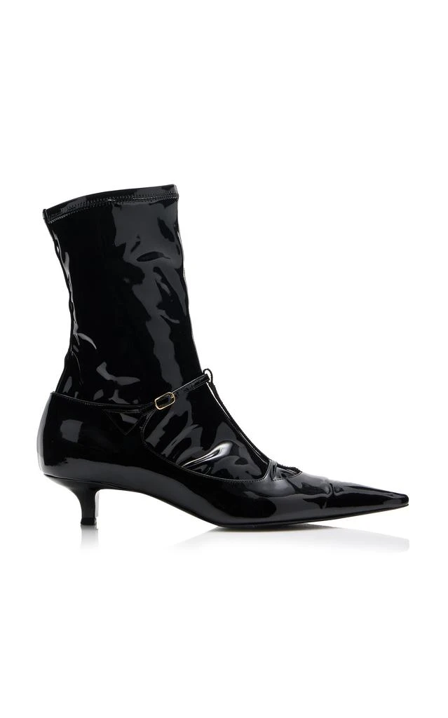 The Row The Row - Cyd Patent Leather Boots - Black - IT 38 - Moda Operandi 1