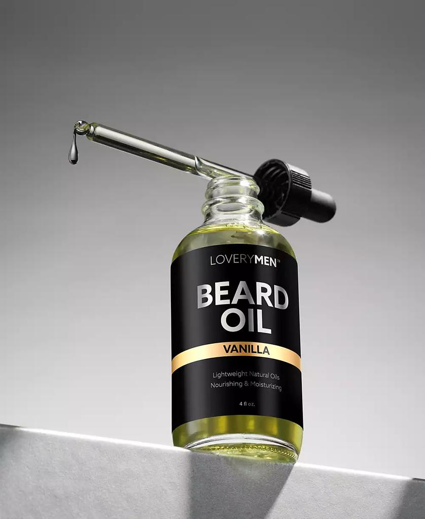 Lovery LoveryMen Nourishing Vanilla-Scented Beard Oil, 4 oz.