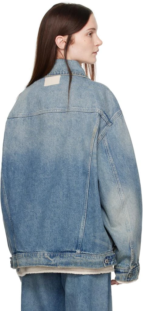 Aya Muse Blue Oversized Denim Jacket 3