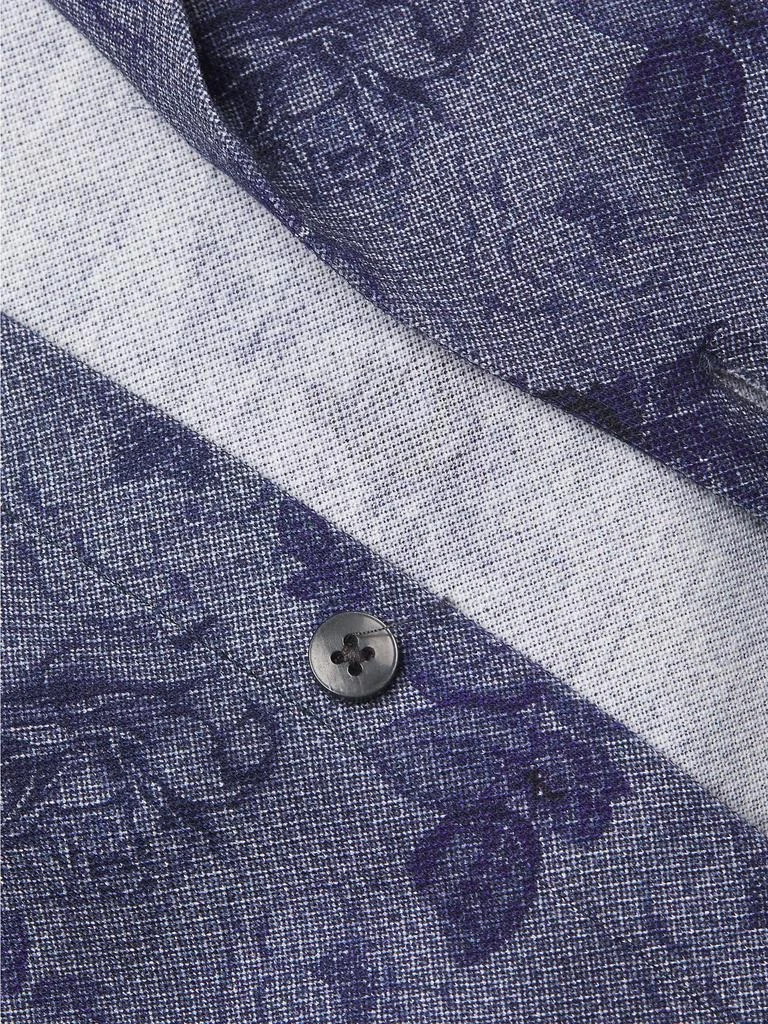 Robert Barakett Calsing Slim-Fit Floral Knit Sportshirt 6