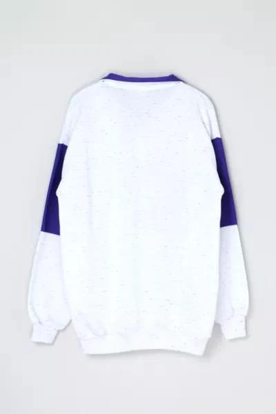 Urban Outfitters Vintage 90s San Francisco Colorblock Quarter-Zip Sweatshirt 3