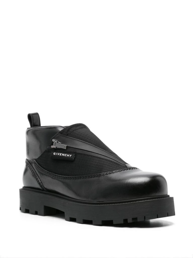 Givenchy GIVENCHY - Storm Leather Ankle Boots 2
