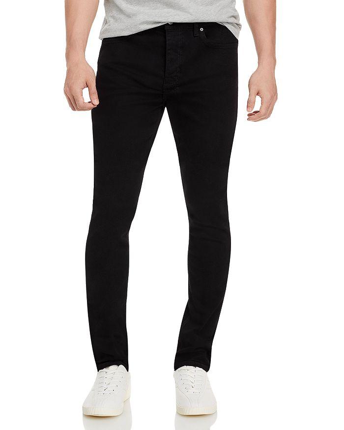Ksubi Van Winkle Comik Angst Trashed Skinny Jeans in Black
