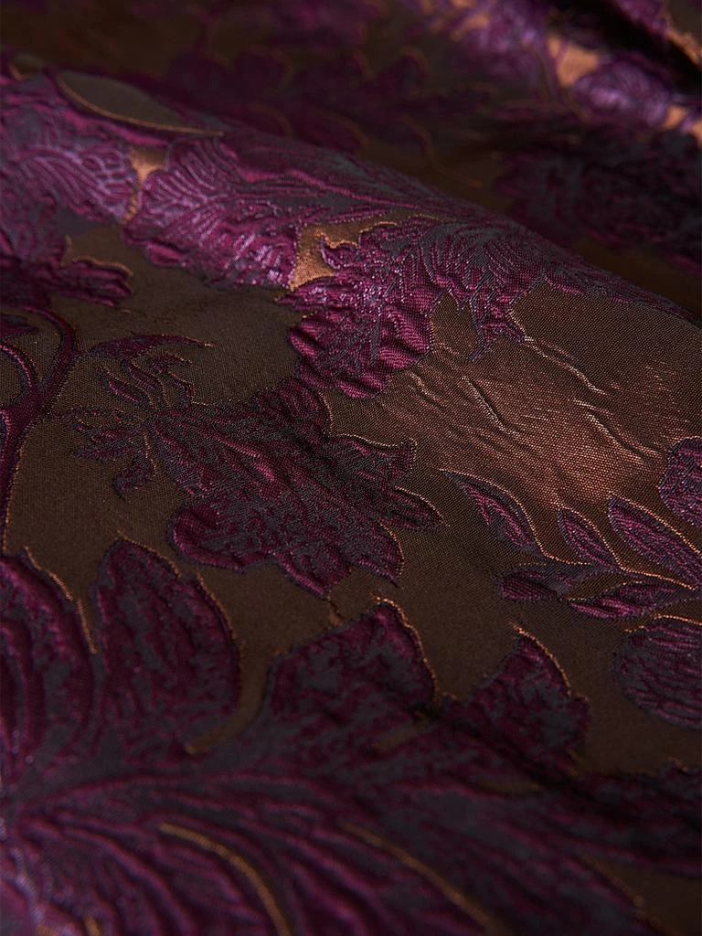 Kay Unger Margaret Floral Jacquard Cocktail Dress 8