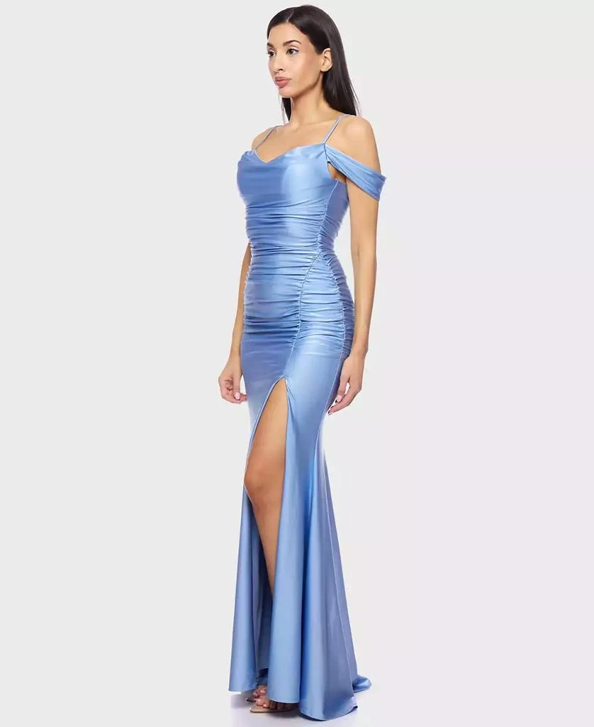 Juniors' Off-The-Shoulder Slit-Front Ruched Gown On Sale Now with Up to 40% Off | Discover Exclusive Deals & Savings at BeyondStyle Authentic B Darlin dresses|dress|juniors|women|gown|clothe with Limited-Time Discounts, Free Shipping, Juniors' Off-The-Shoulder Slit-Front Ruched Gown On Sale Now with Up to 40% Off | Discover Exclusive Deals & Savings at BeyondStyle Authentic B Darlin dresses|dress|juniors|women|gown|clothe with Limited-Time Discounts, Free Shipping,