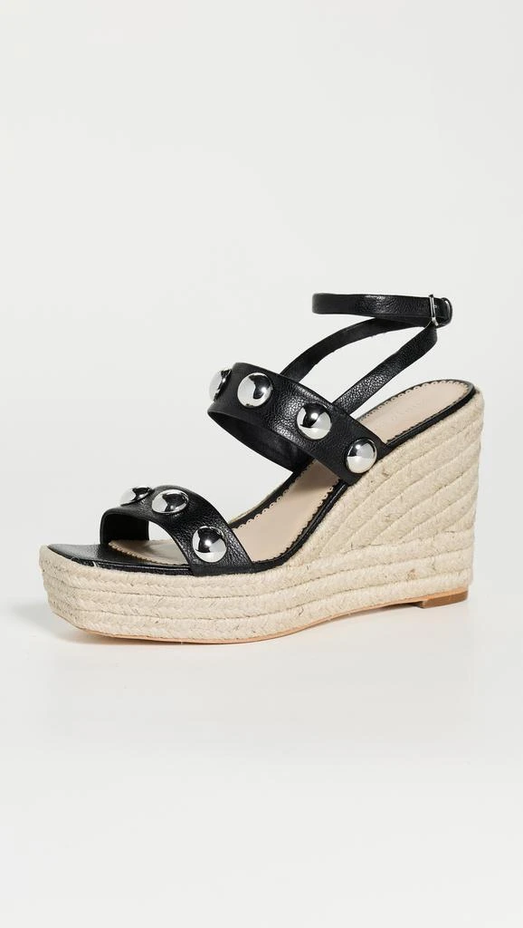 Cinq  Sept Georgia Studded Wedge Espadrilles 1