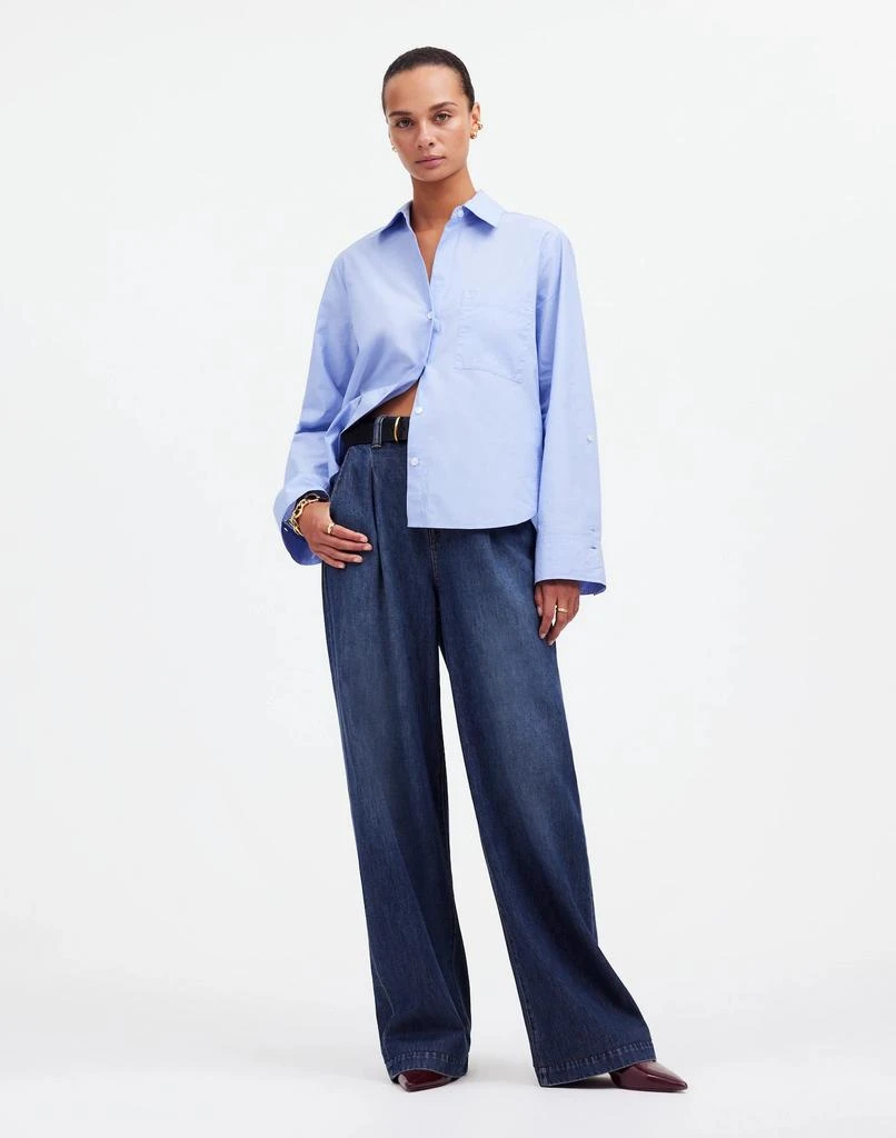 Madewell Easy Y-Neck Button-Up Shirt 2