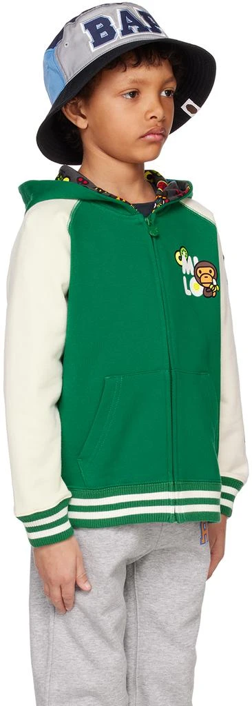 Bape Kids Green Baby Milo Fruit Hoodie 2