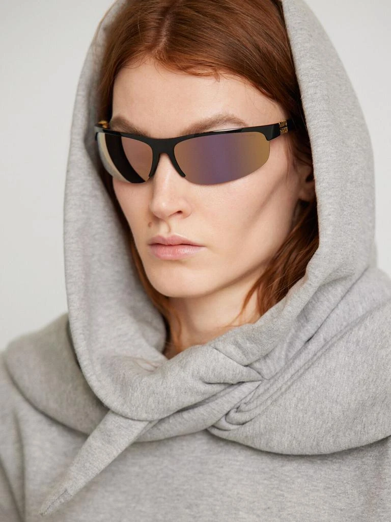 Miu Miu Miu Signature Mask Acetate Sunglasses 1