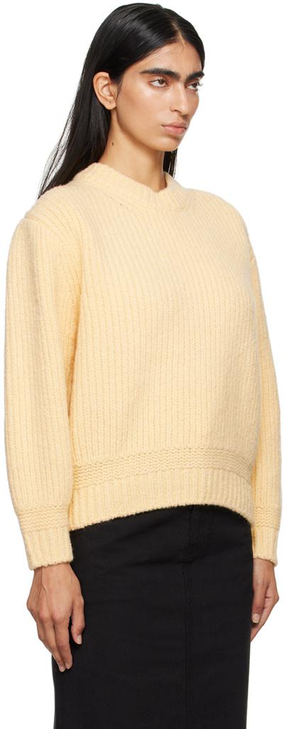 Nothing Written Yellow Tobu Volume Sweater