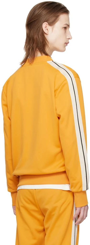 Palm Angels Orange Striped Track Jacket 3