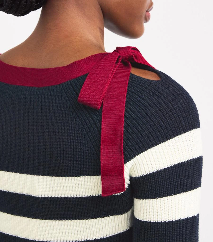 Max Mara Wool Bow Jumper 6