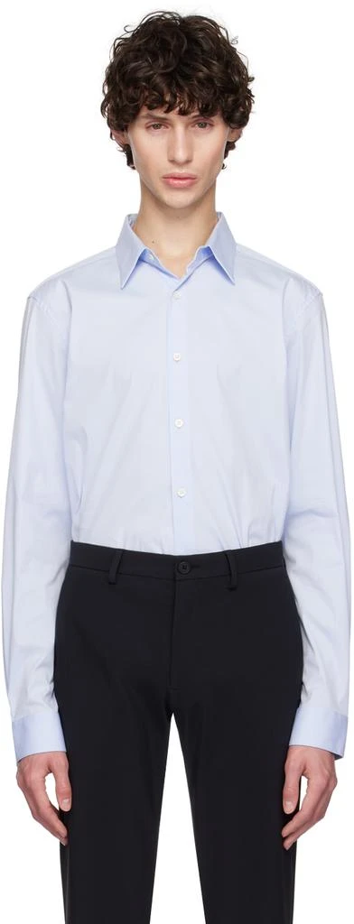 Theory Blue Sylvain Shirt 1