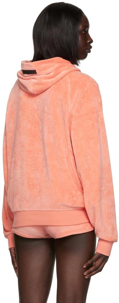 Fear of God ESSENTIALS Pink Raglan Hoodie 3