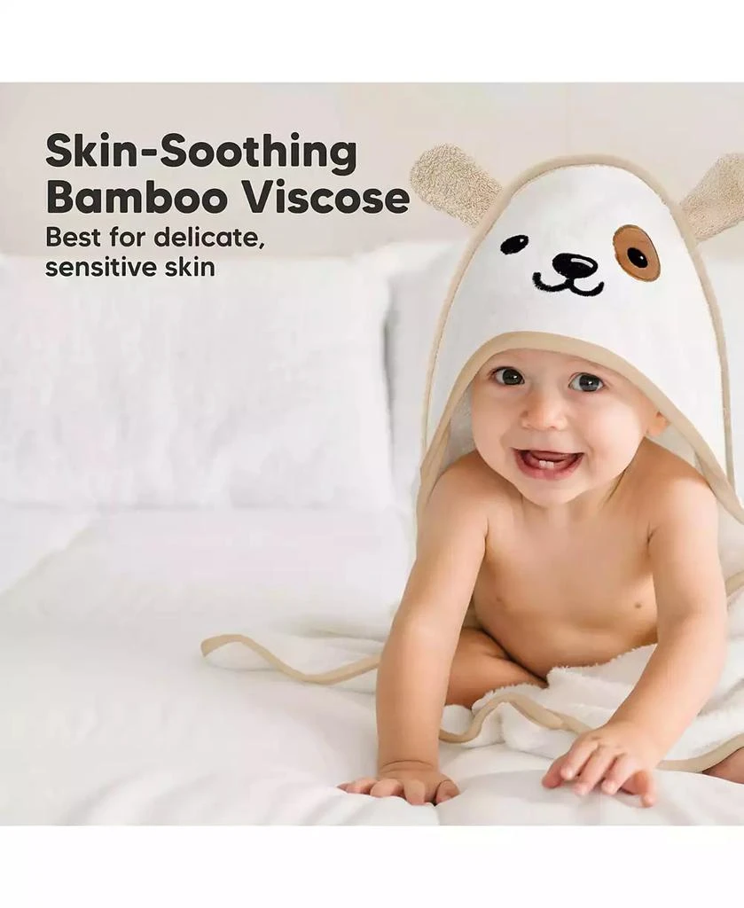 KeaBabies Cuddle Baby Hooded Towel, Baby Bath Towel, Hooded Baby Towels, Baby Beach Towel for Newborn, Kids 3