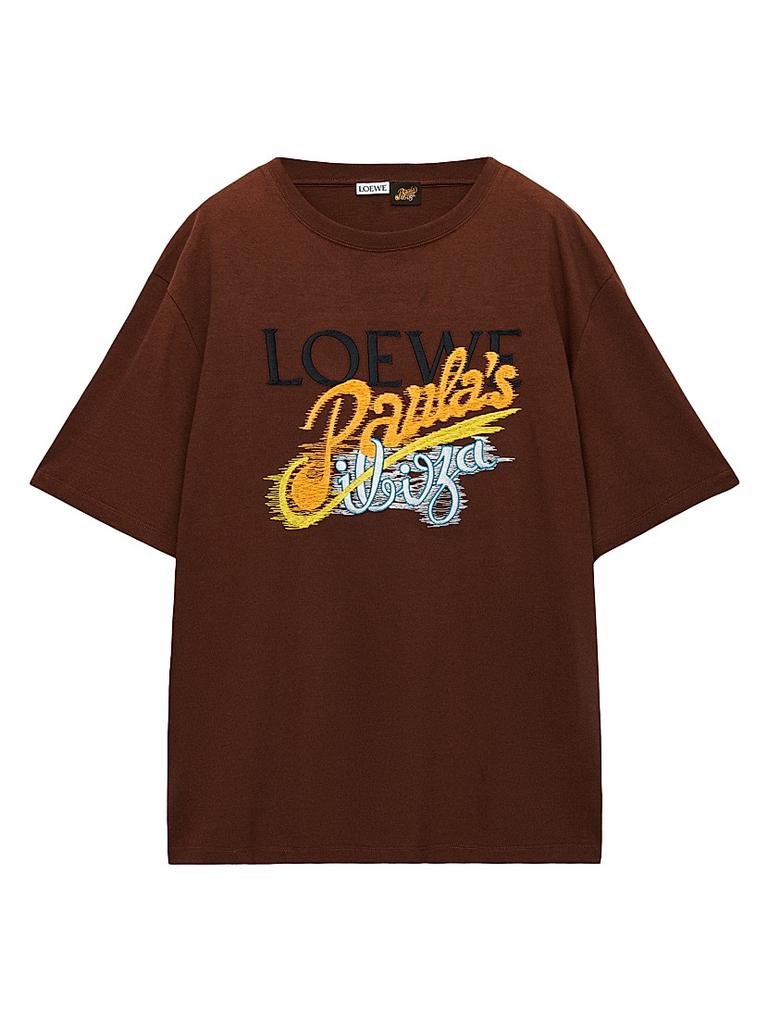 【送料関税込】Loewe Brooks Pines T-Shirt Loewe Oversized Brooks Pines T-Shirt - T-Shirts - BeyondStyle