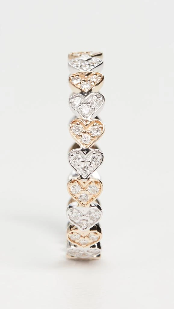 Sydney Evan Tiny Heart Eternity Ring 4