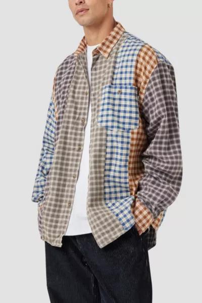 Barney Cools Barney Cools Cabin 2.0  Mixed Plaid Flannel Shirt