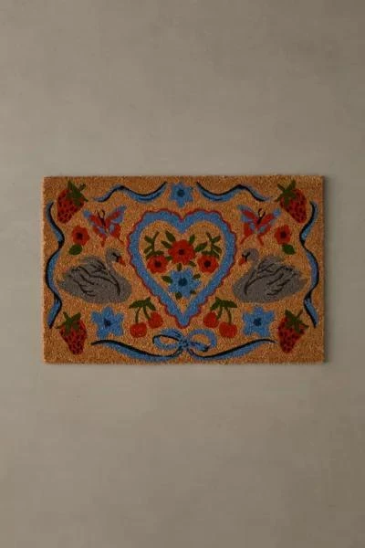 Urban Outfitters Mariya Swan Icon Textural Coir Doormat 1