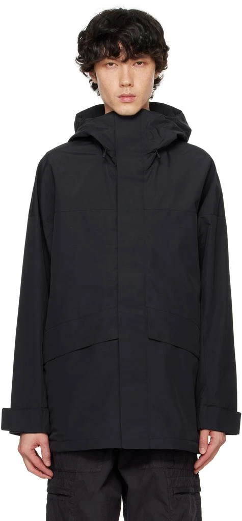Goldwin Black WINDSTOPPER BY GORE-TEX LABS Willer Jacket 1