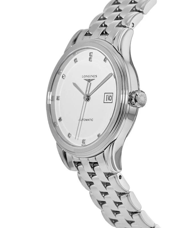 Longines Longines Flagship Automatic White Diamond Dial Steel Women's Watch L4.374.4.27.6 3